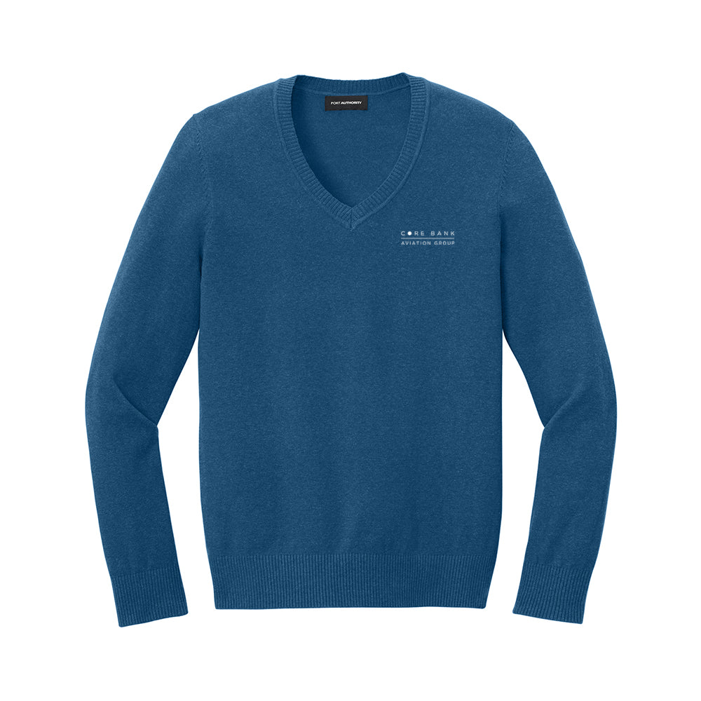 Port Authority Women's Easy Care V-Neck Sweater