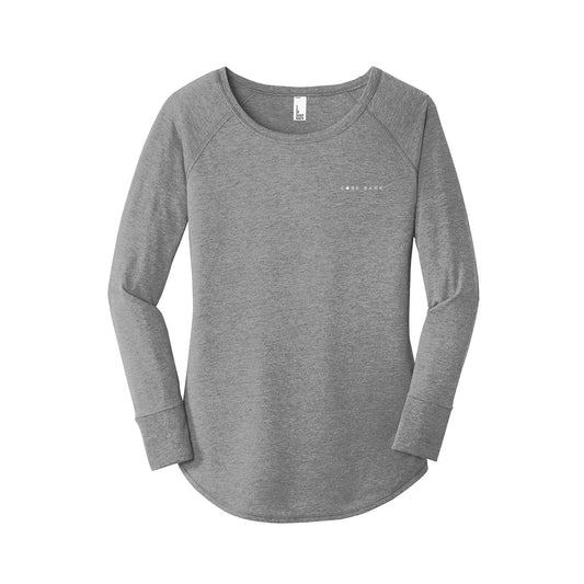 District Women's Perfect Tri Long Sleeve Tunic Tee