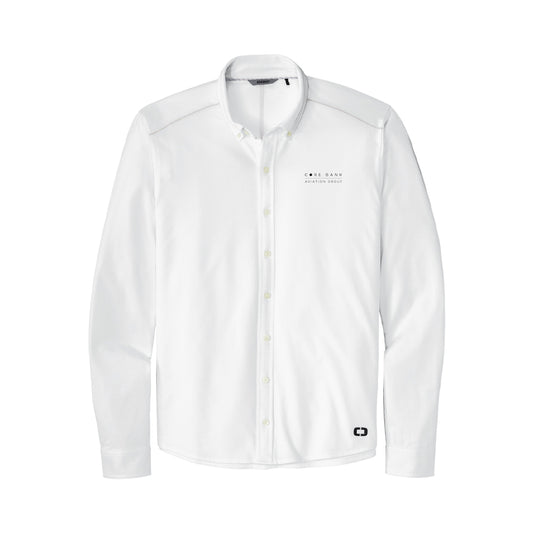 OGIO Code Stretch Long Sleeve Button-Up