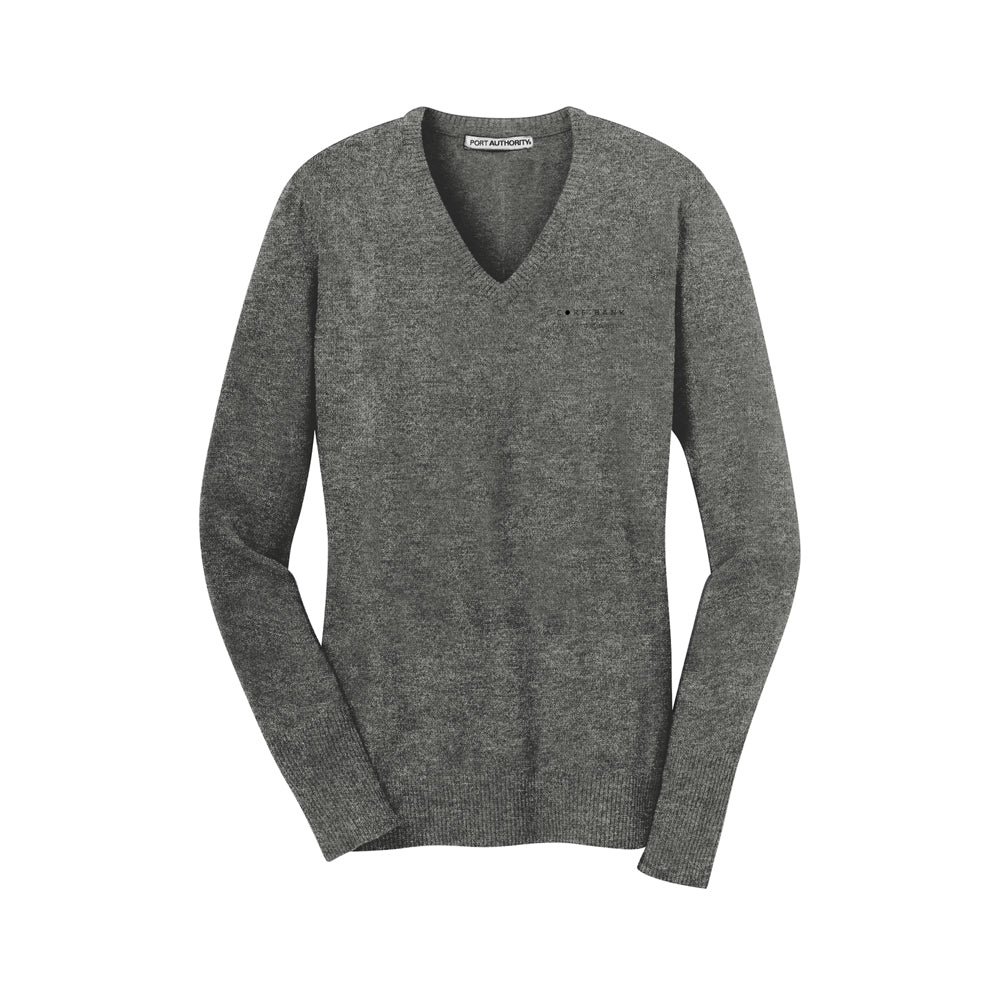 Port Authority Ladies V-Neck Sweater