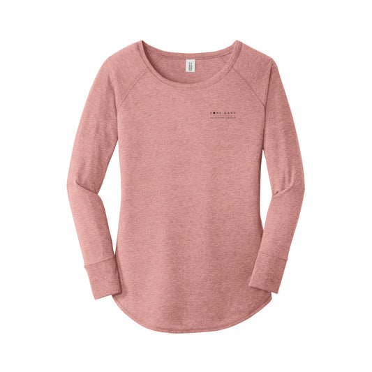 District Women's Perfect Tri Long Sleeve Tunic Tee