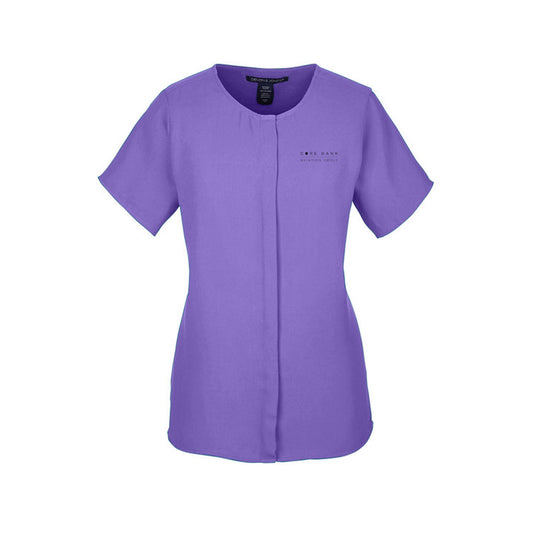 Ladies' Perfect Fit Short-Sleeve Crepe Blouse