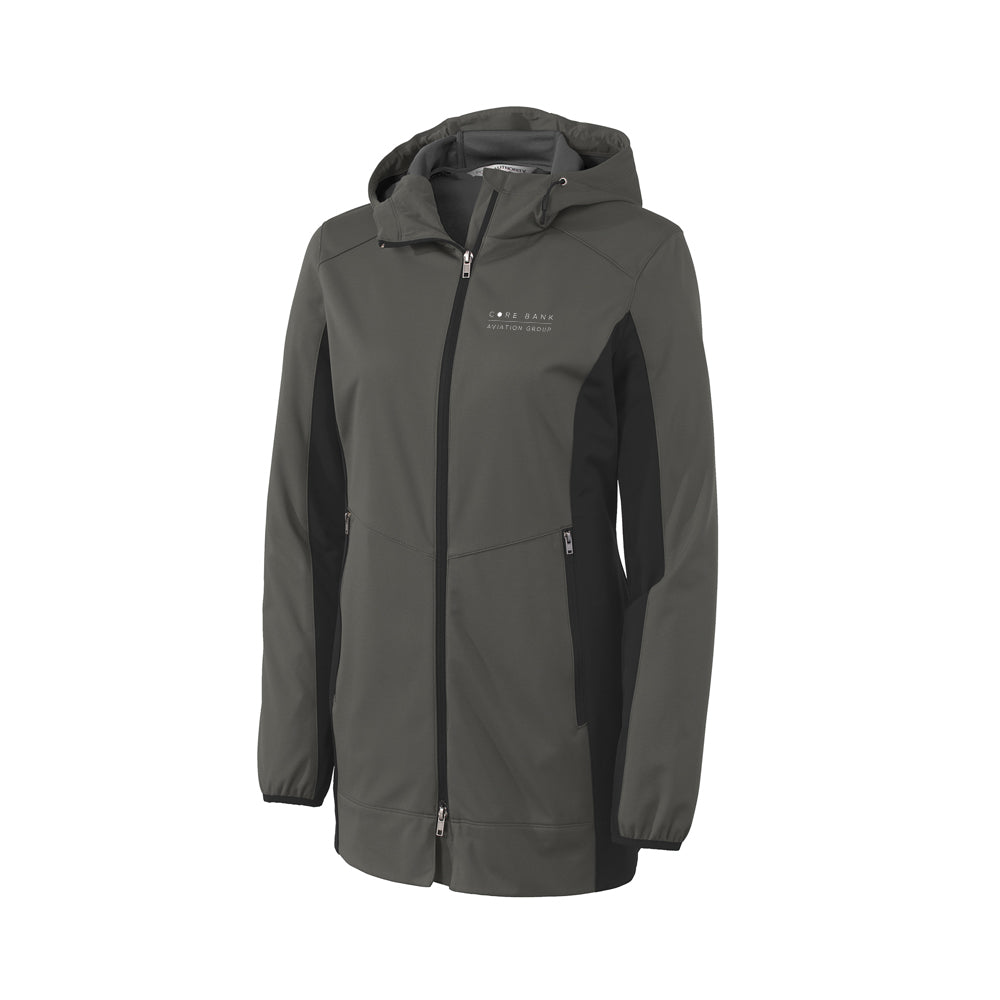 Port Authority Ladies Active Hooded Soft Shell Jacket