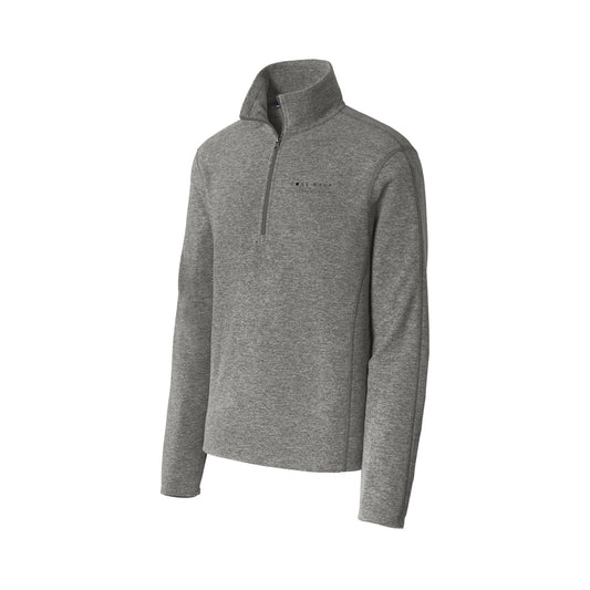 Port Authority Heather Microfleece 1/2-Zip Pullover