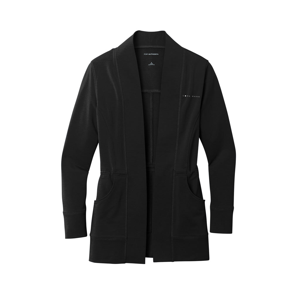 Port Authority Ladies Microterry Cardigan