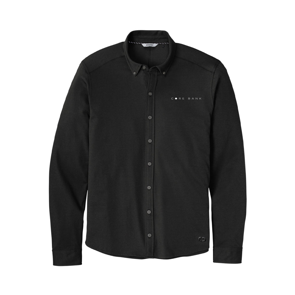 OGIO Code Stretch Long Sleeve Button-Up