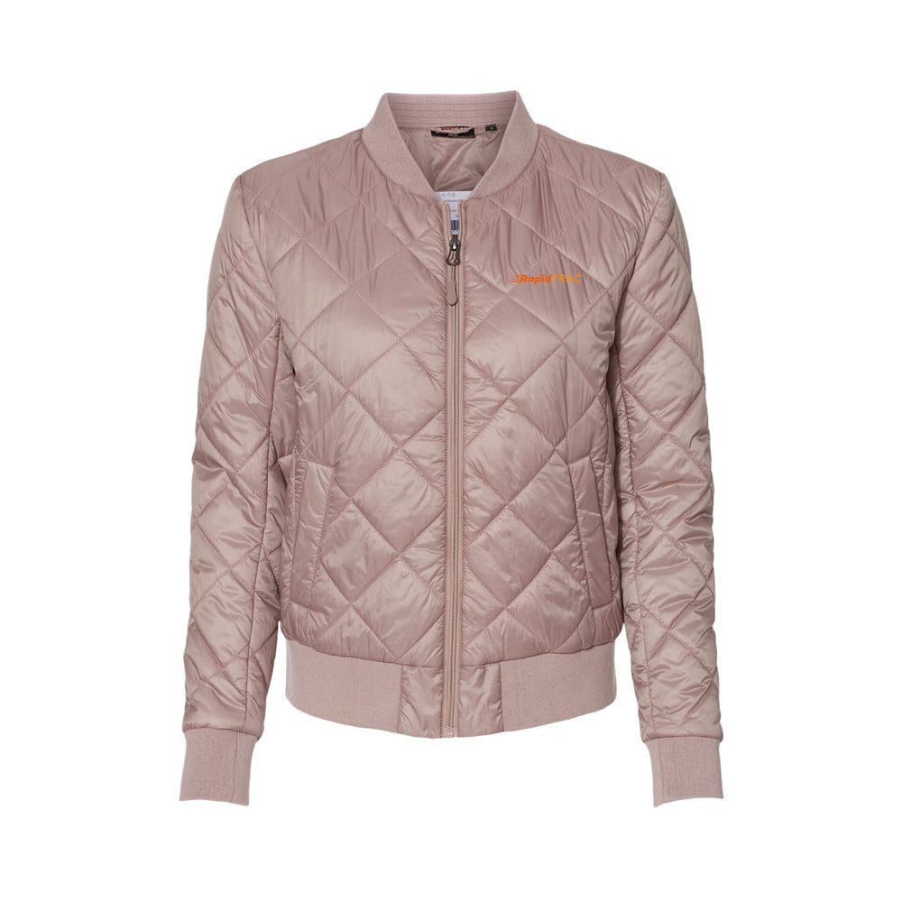 Weatherproof Women s HeatLast Quilted Packable Bomber Core Bank