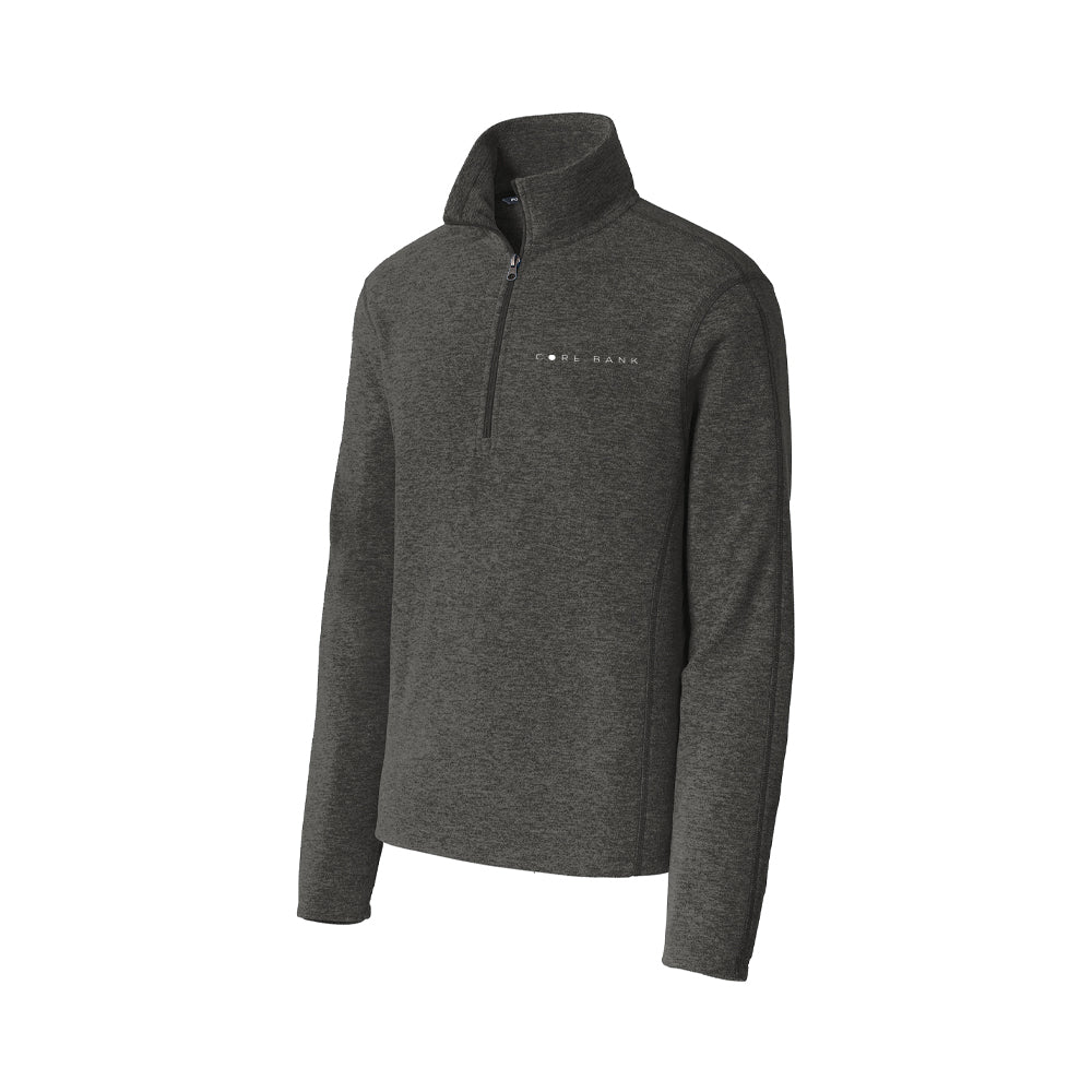 Port Authority Heather Microfleece 1/2-Zip Pullover