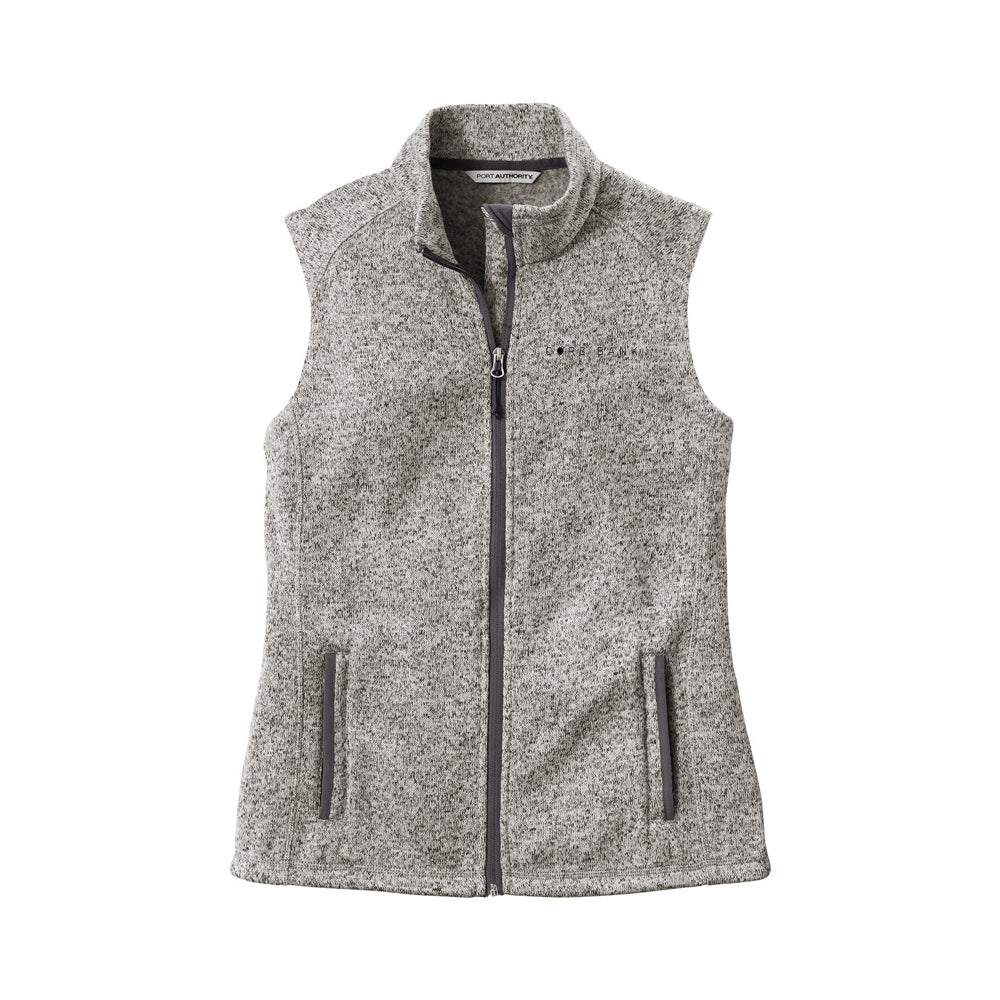 Port Authority Ladies Sweater Fleece Vest