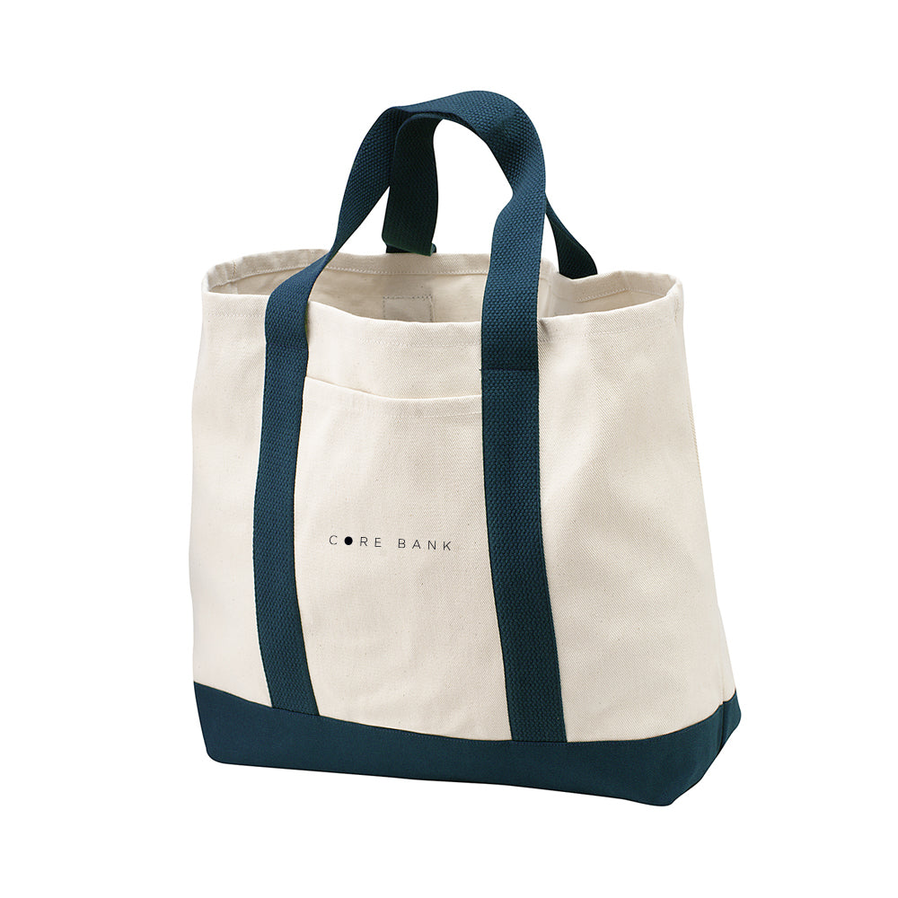 Port Authority - Ideal Twill Two-Tone Shopping Tote