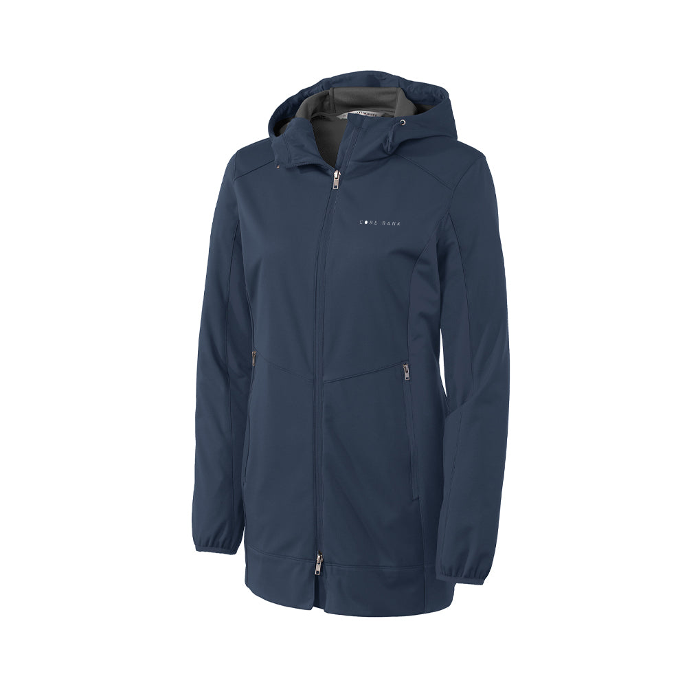 Port Authority Ladies Active Hooded Soft Shell Jacket