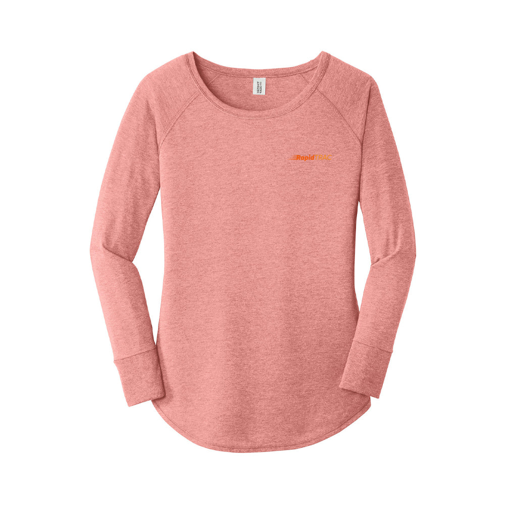 District Women's Perfect Tri Long Sleeve Tunic Tee – Core Bank Online Store